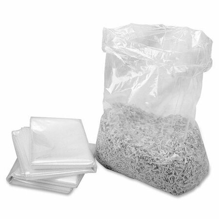 HSM Shredder Bag, f/HSM Models, 21inx17inx44in, 100/RL, Clear HSM3310000015